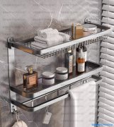 不锈钢壁挂组合置物架